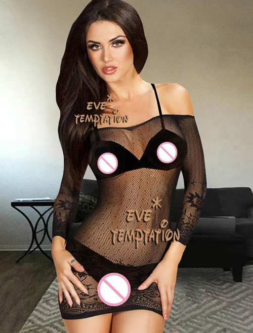 Ночная рубашка без бретелек сексуальное нижнее белье с рыбками|doll underwear|teddy