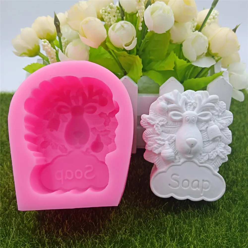 Силиконовая форма в виде козы для натурального мыла 3D формы шоколада торта|mold