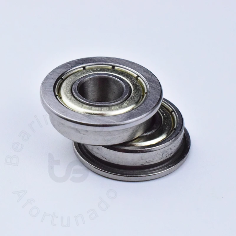 F698ZZ 8*19(22)*6mm 10pieces bearing ABEC-5 Flange bearings 698 F698Z chrome steel deep groove | Обустройство дома