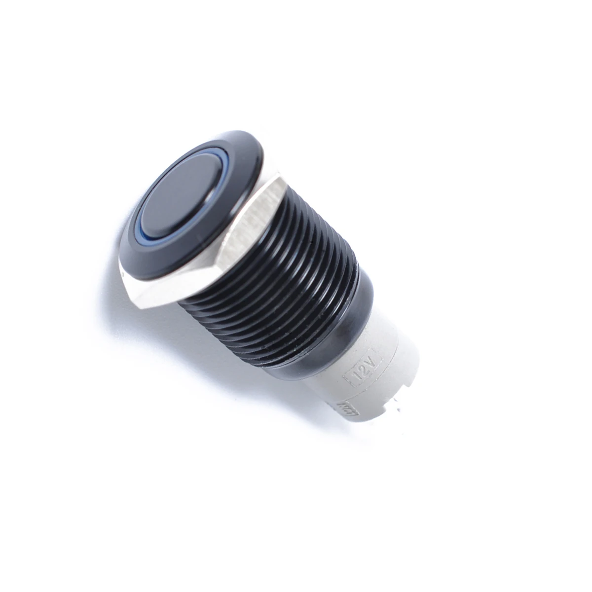 Синий светильник алюминиевый автомобильный переключатель 12 В 5 контактов 16 мм