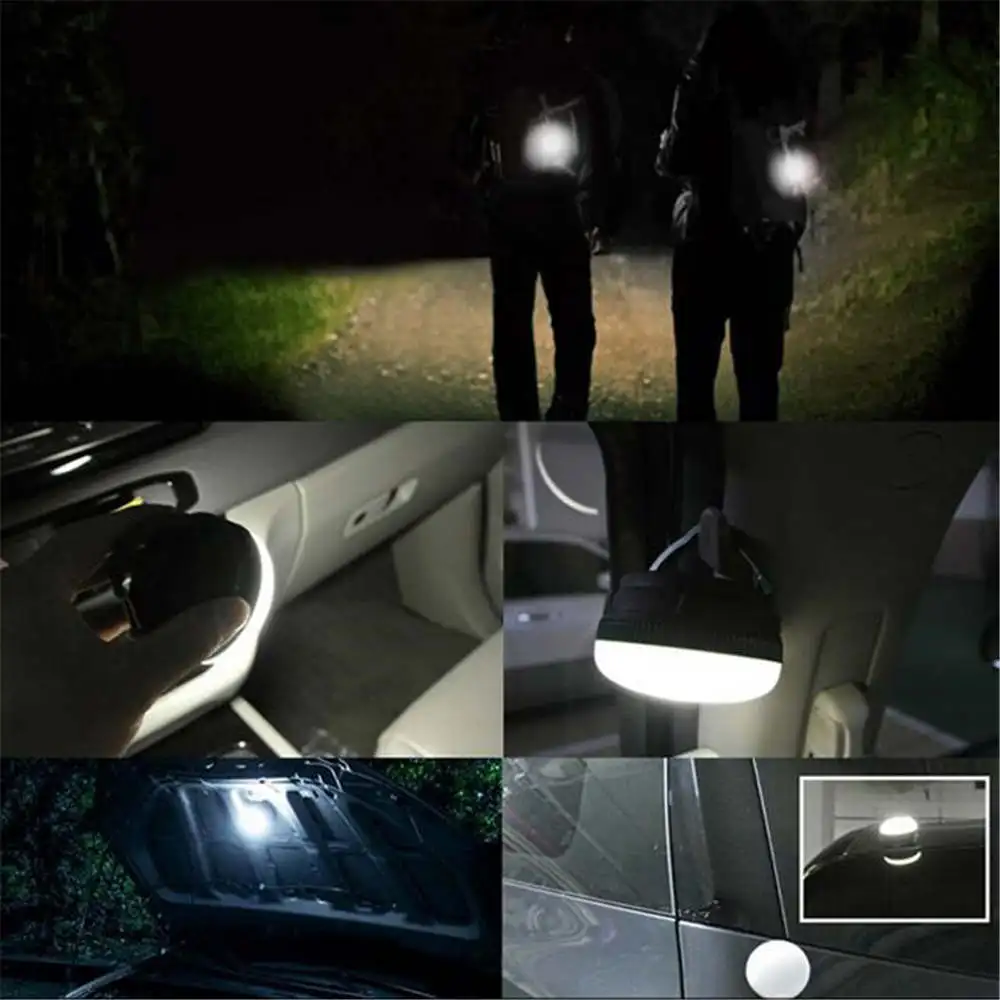 Наружный светодиодный тент для кемпинга 1 Вт 7LED лампа с бусинами походов ночной