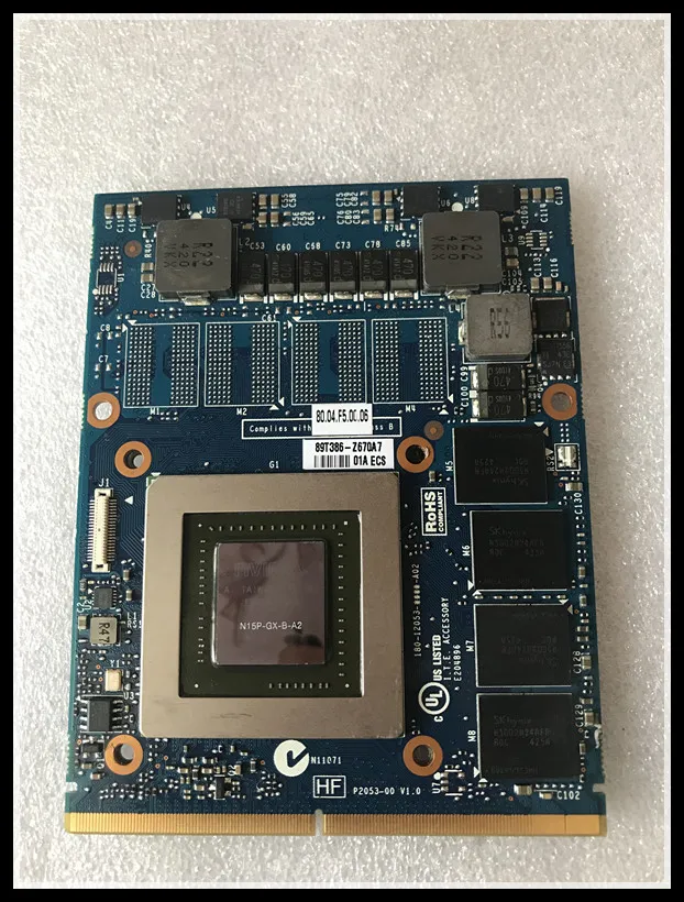 CN 0J0M0K GTX860M GTX 860M MXM 3 0 DDR5 2GB видеокарта для ноутбука DELL M17X R5 M18X R3|Карты видео- и