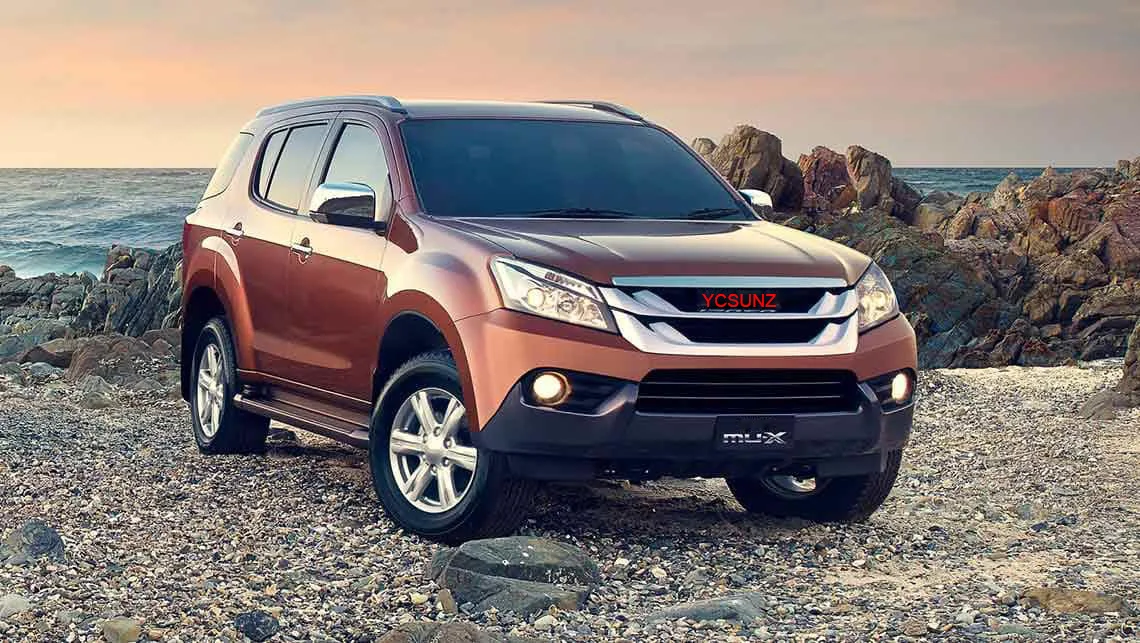 Хромированный головной светильник крышка для isuzu mux 2017 2018 2019 ABS лампы