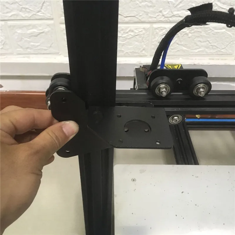 Creality CR-10S Ender 3 3D принтер двойной экструдер двойной Z axis upgrade plate kit алюминиевый двойной экструзионный крепеж