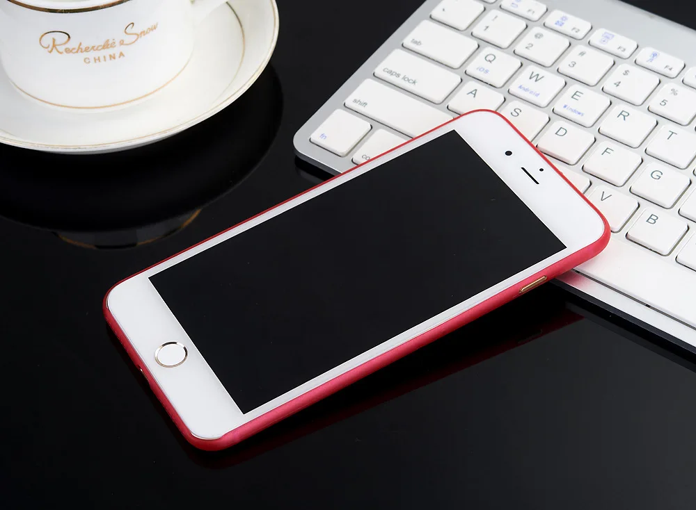 Ricestate 0 3 мм Ультратонкий матовый чехол для iphone 7 Plus из поликарбоната задняя крышка