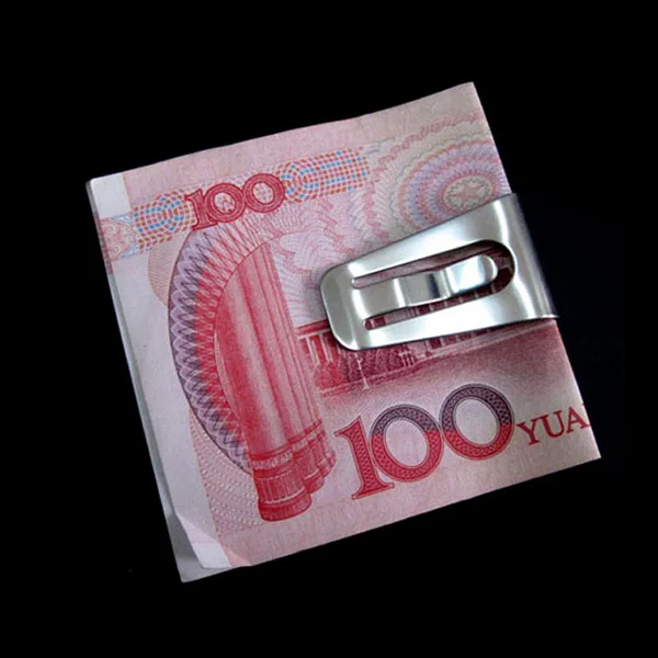 M112 &quotДоллар Дизайн Тонкий зажим для денег из нержавеющей стали держатель