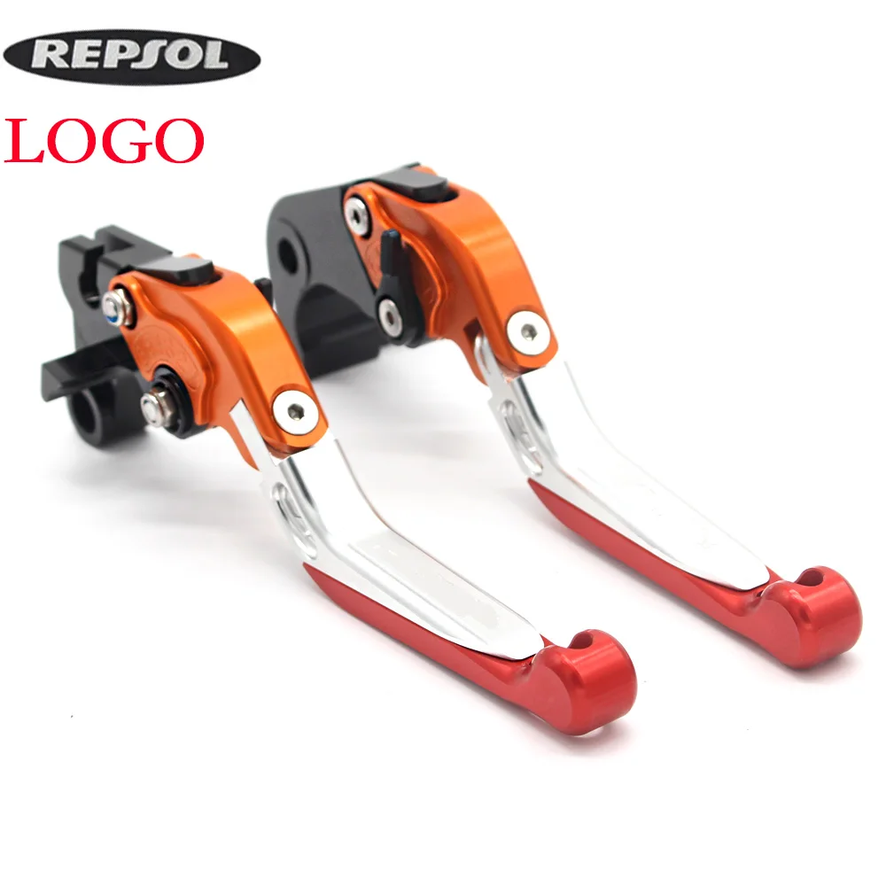 Мотоциклетный аксессуар Logo (REPSOL) регулируемые складные выдвижные рычаги