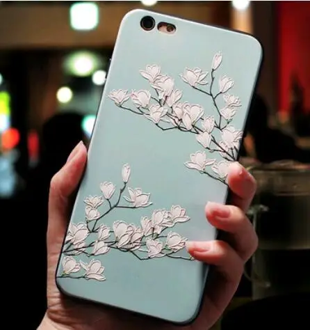 3d relief case for apple iphone 11 pro max xr xs max x 8 7 6 plus 5s cartoon painted silicone cover for 11pro 8plus 7plus 6s se free global shipping