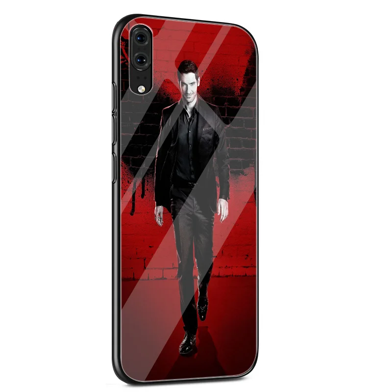 Desxz Lucifer Tv Series Poster Glass For Huawei P10 P20 Pro P Smart Mate 10 20 Lite Y6 Y9 Honor 7A 8X 9 Cover | Мобильные телефоны