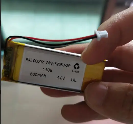 Бесплатная доставка WW452050 2P 800mAh 4 2 V 3 7 v 452050 2p 402050 литий полимерный аккумулятор