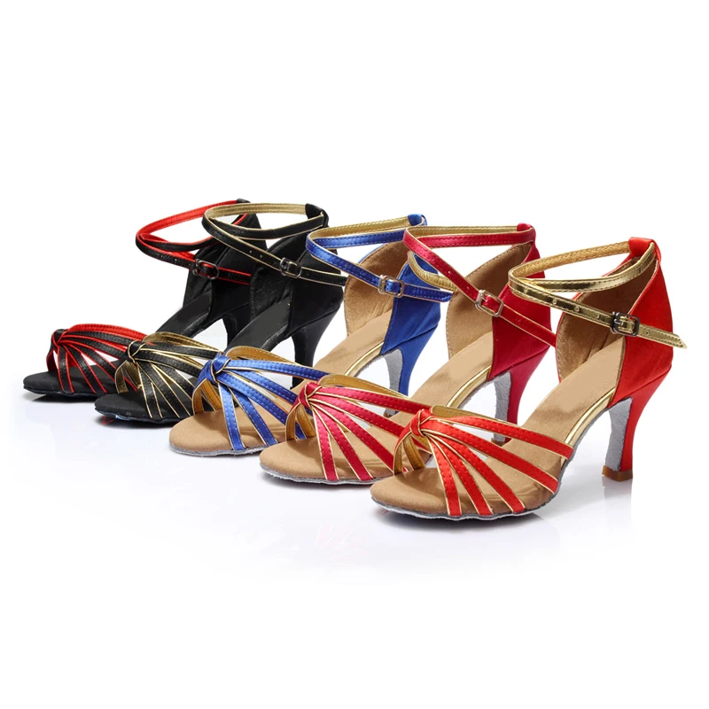 Женские туфли для бальных танцев на каблуке латиноамериканских сальсы хит