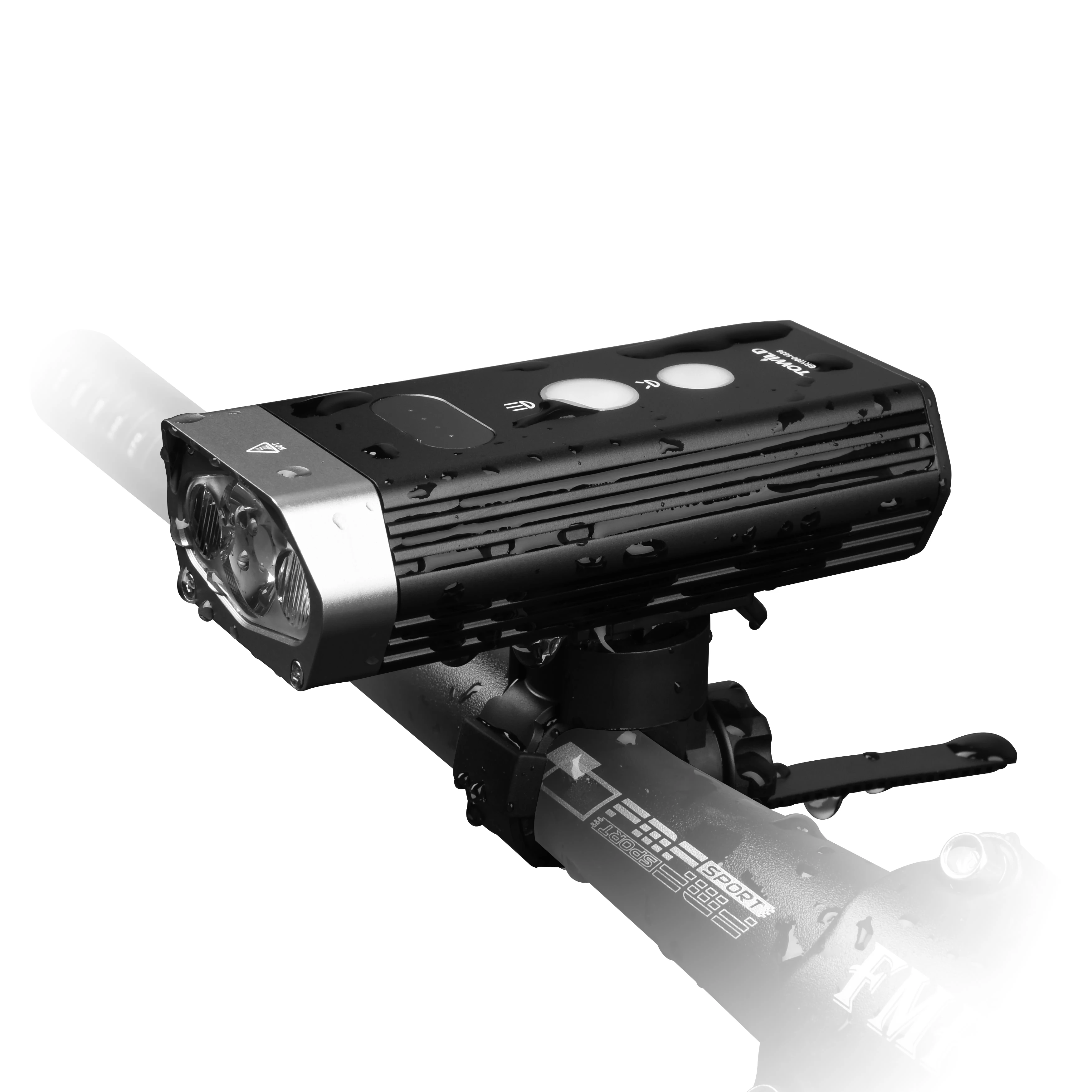 TOWILD BR1800 CREE XM-L2 U3 LED and XP-G3 S3 1800 Lumens Waterproof USB Rechargeable Bike Light | Освещение