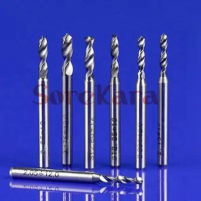 2 8 мм твердосплавные сверла микро Гравировки CNC PCB Endmill электроинструменты для
