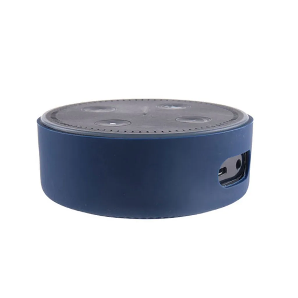 Новый 1 шт силиконовый защитный ультратонкий чехол для Amazon Echo Dot 2-й Прямая