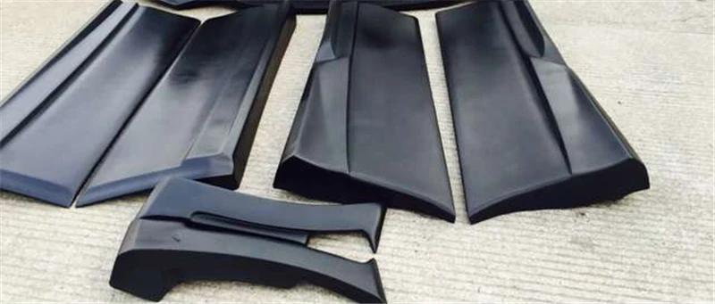Использование для Toyota Alphard door Body kit 2010- год декоративные панели FRP/PP пластиковая дверь защита автомобиля установка двери аксессуары