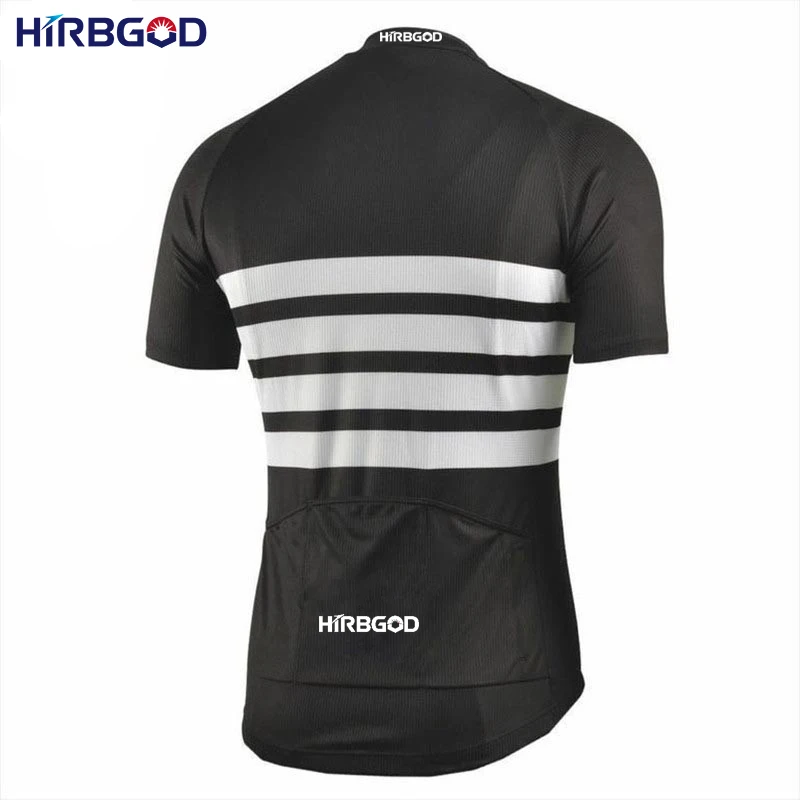 Веломайка HIRBGOD Мужская в полоску дышащая одежда с коротким рукавом стиле ретро