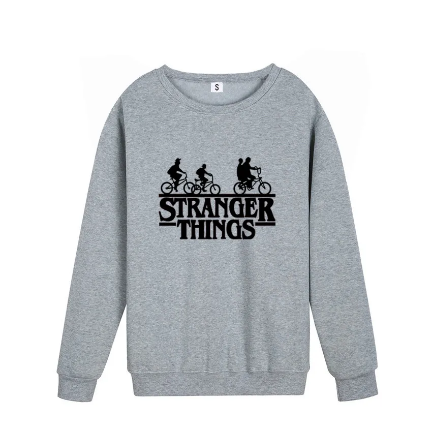 Толстовка с капюшоном Stranger Things хлопковая толстовка принтом для мужчин и женщин