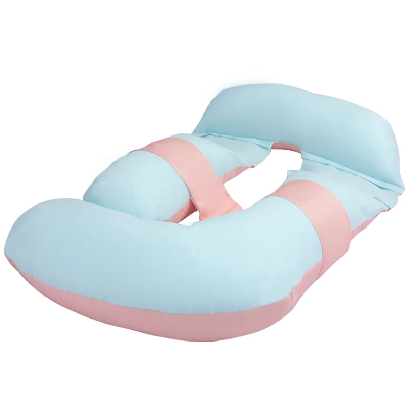 Сине-фиолетовая стильная Подушка для беременных женщин сна на боку 165*135*70 см