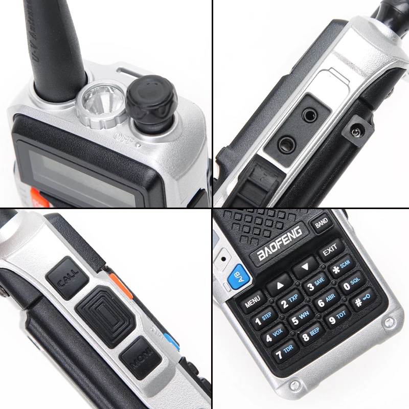 2 шт. 2020 BaoFeng BF UVB3 плюс иди и болтай Walkie Talkie 8 Вт UHF/VHF двухполосный несколько режим