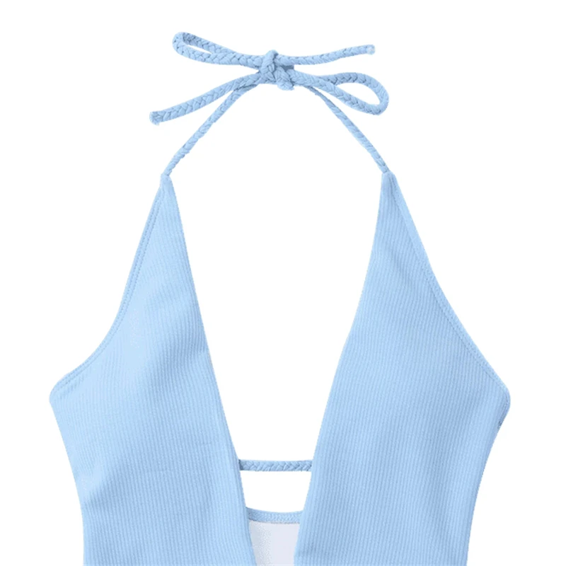 Модный цельный костюм женское пляжное платье бразильский пуш-ап сексуальный