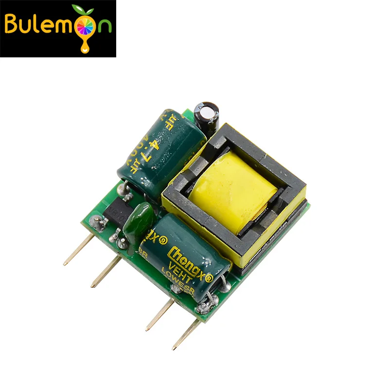 5Pcs/lot 12V 400mA Switch Power Supply Module Vertical Isolation Module AC-DC 220V to 12V Buck Step Down Power Supply Module
