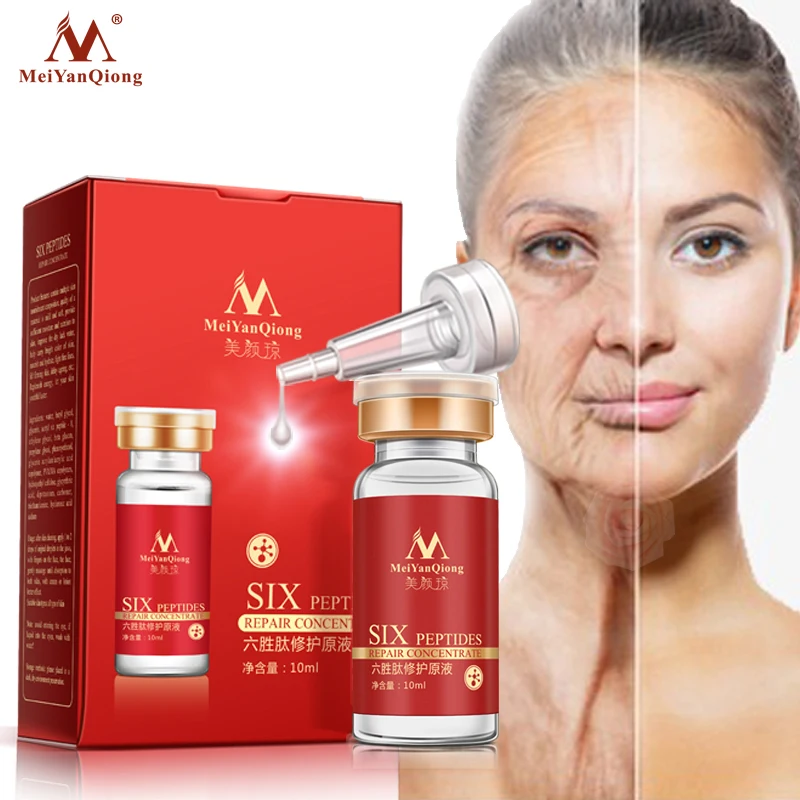 Argireline шесть пептиды Repair Concentrate омоложения Эмульсия против морщин Сыворотки для