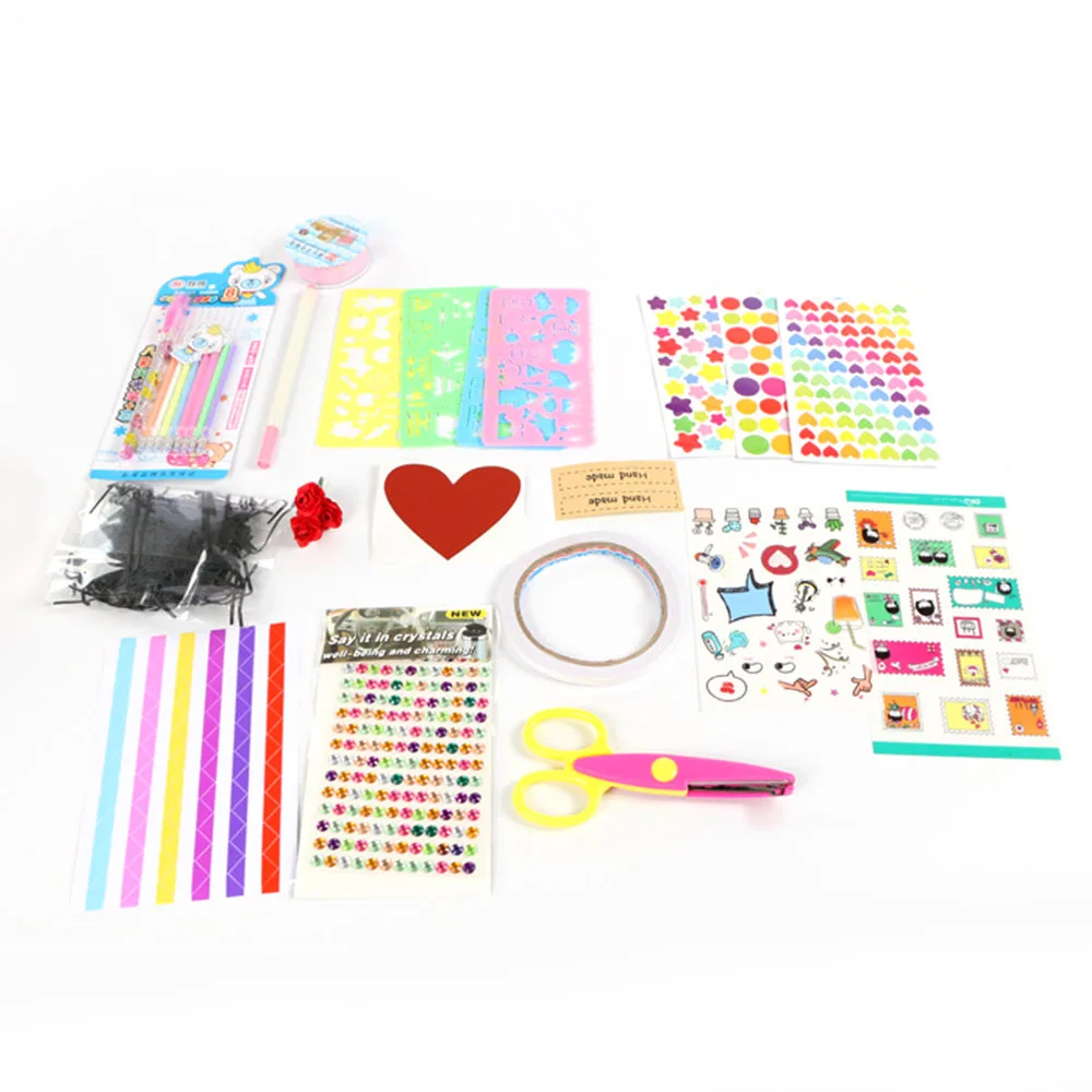 20pcs accessorise Творческий DIY любовь взрыв коробка Сюрприз подарок фотоальбом с днем памяти многослойный День рождения Юбилей День Святого Валентина Подарочная коробка - Цвет: 20pcs accessorise