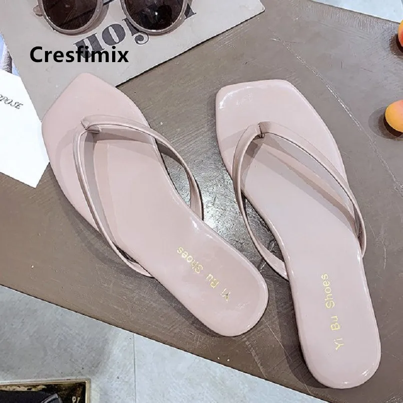 Шлепанцы Cresfimix женские удобные симпатичные легкие для улицы и пляжа повседневные