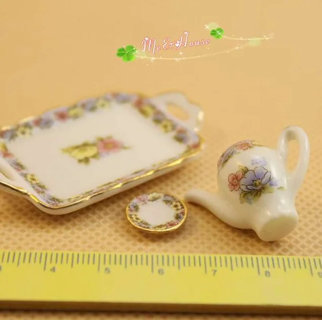Мини-модель Dollhou китайский чайник фляжка в изысканном стиле | Игрушки и хобби
