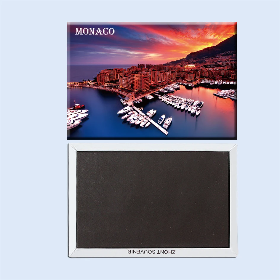 

Monaco The beauty of ports in the sunset 22893 Travel fridge magnets