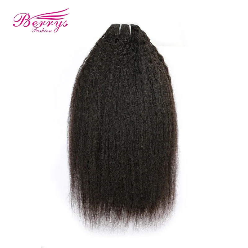 Бразильские виргинские волосы кудрявые прямые человеческие 3 шт. пучки с