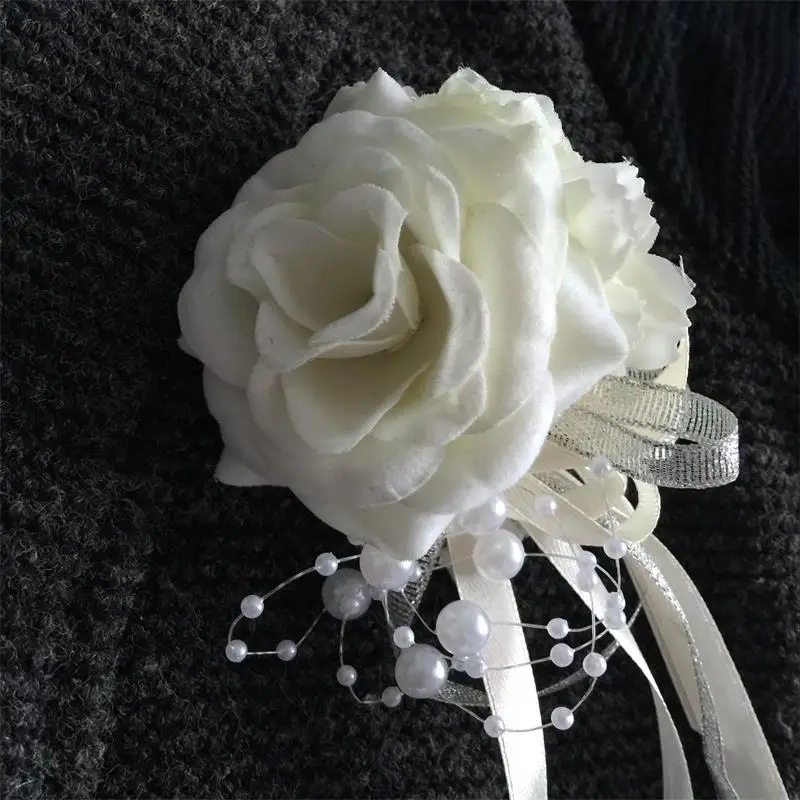 Бутоньерка для подружки невесты 3 цвета|bridesmaid hand|wrist flowerwedding boutonniere |
