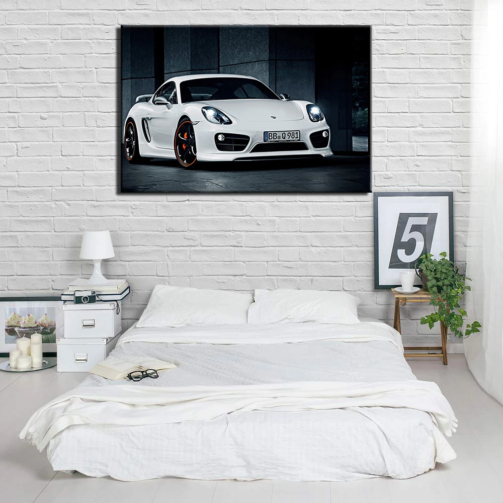 Cayman Super Car Poster Новый Популярный арт 16x24 20x30 24x36 дюймов картина для декора стен