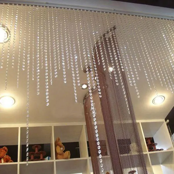 Прозрачные 14 мм 100 шт хрустальные бусины акриловые Восьмиугольные Бусины 2