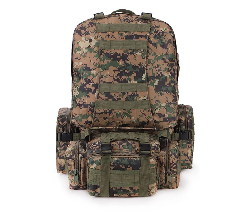 Открытый военный Molle тактические рюкзаки 50L Весна Mochila рюкзак походный Кемпинг Водонепроницаемые сумки 600D камуфляж