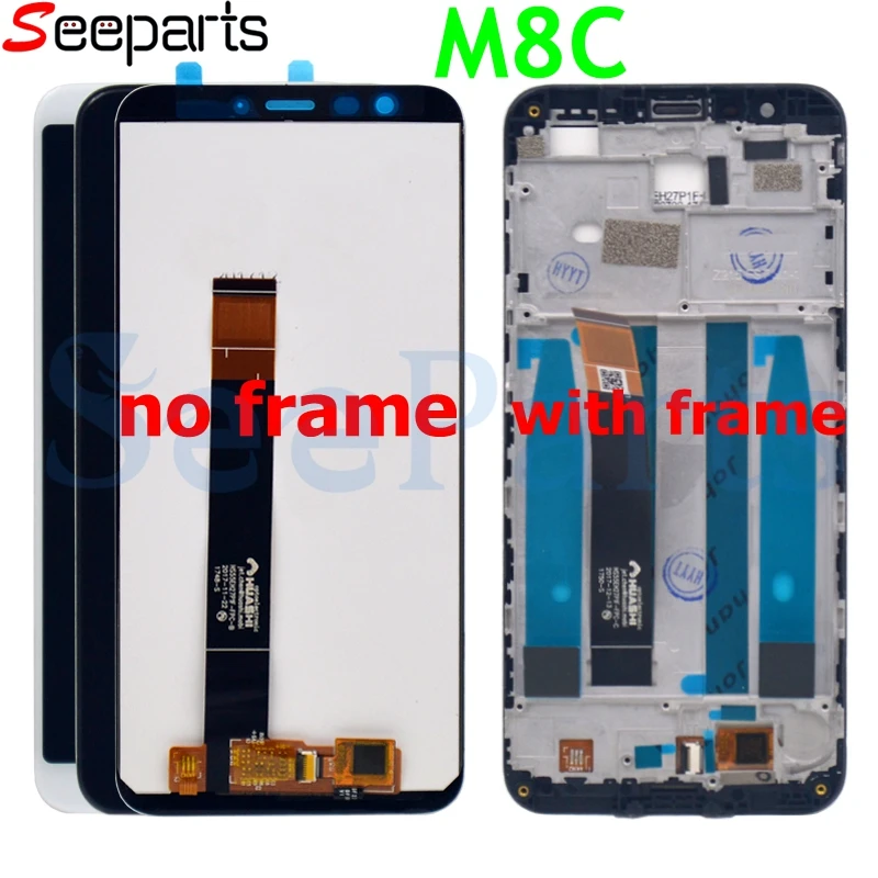 Новинка 2018 ЖК дисплей с сенсорным экраном и рамкой для Meizu M8C дигитайзер в сборе