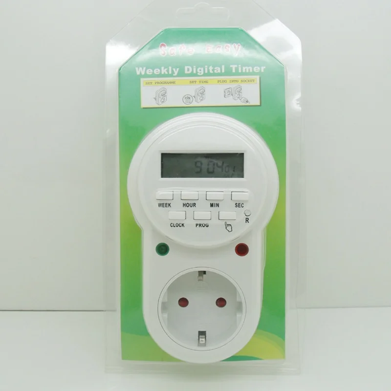 Высокое качество 220v 230V plug в гнездо переключателя преобразователь Цифровой