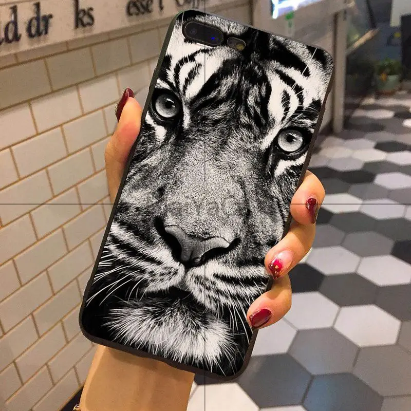 Мягкий чехол для телефона MaiYaCa lion tiger из ТПУ мягкий iPhone 8 7 6 6S Plus 5 5S SE XR X XS MAX