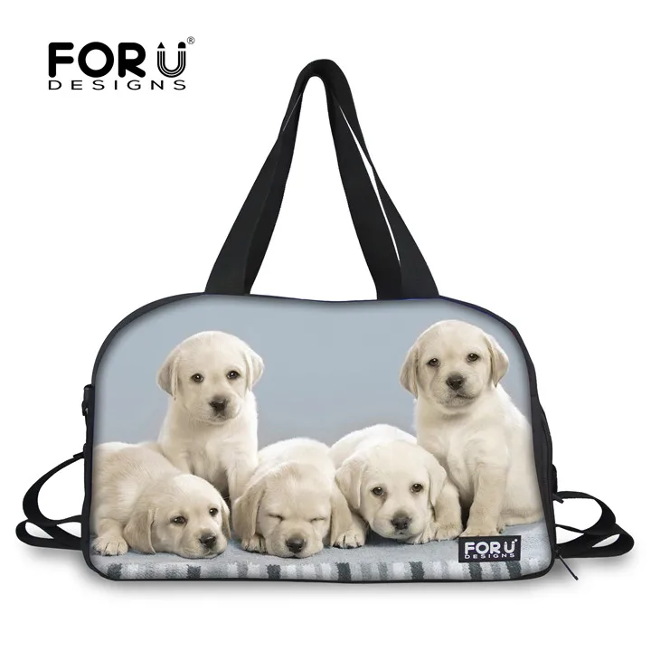 FORUDESIGNS/спортивная сумка, спортивные сумки для женщин, коврик для йоги, сумка, каваи, далматинские собаки, дизайн, большая сумка, обувь, карман, тренировочная сумка для путешествий - Цвет: H1519