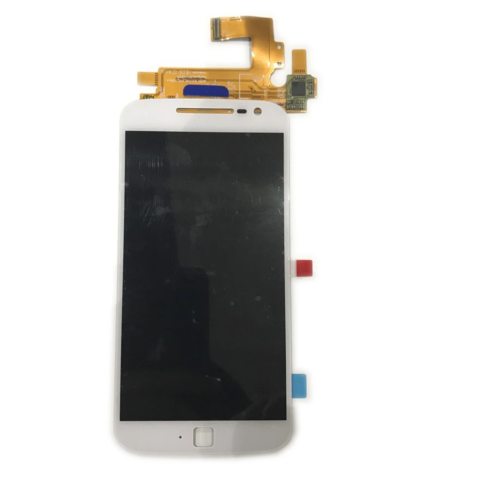 Для Motorola Moto G4 Plus XT1644 XT1642 Новый ЖК дисплей сенсорный экран дигитайзер Рамка сборка
