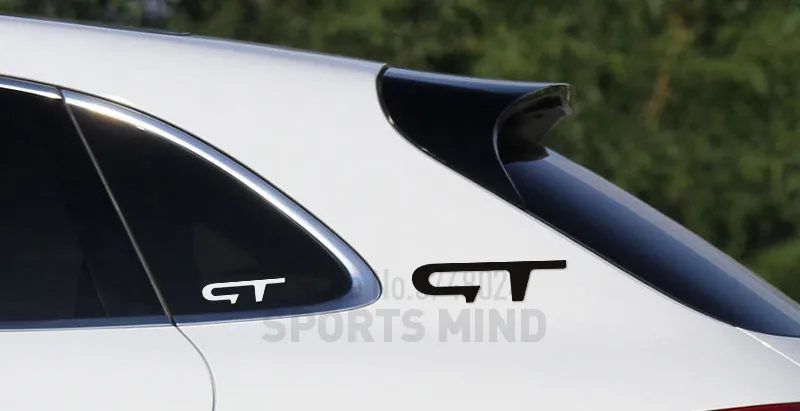 2 шт. настраиваемая GT оклейка автомобилей для renault dacia duster Megane Captur Clio Sandero Kadjar внешние аксессуары