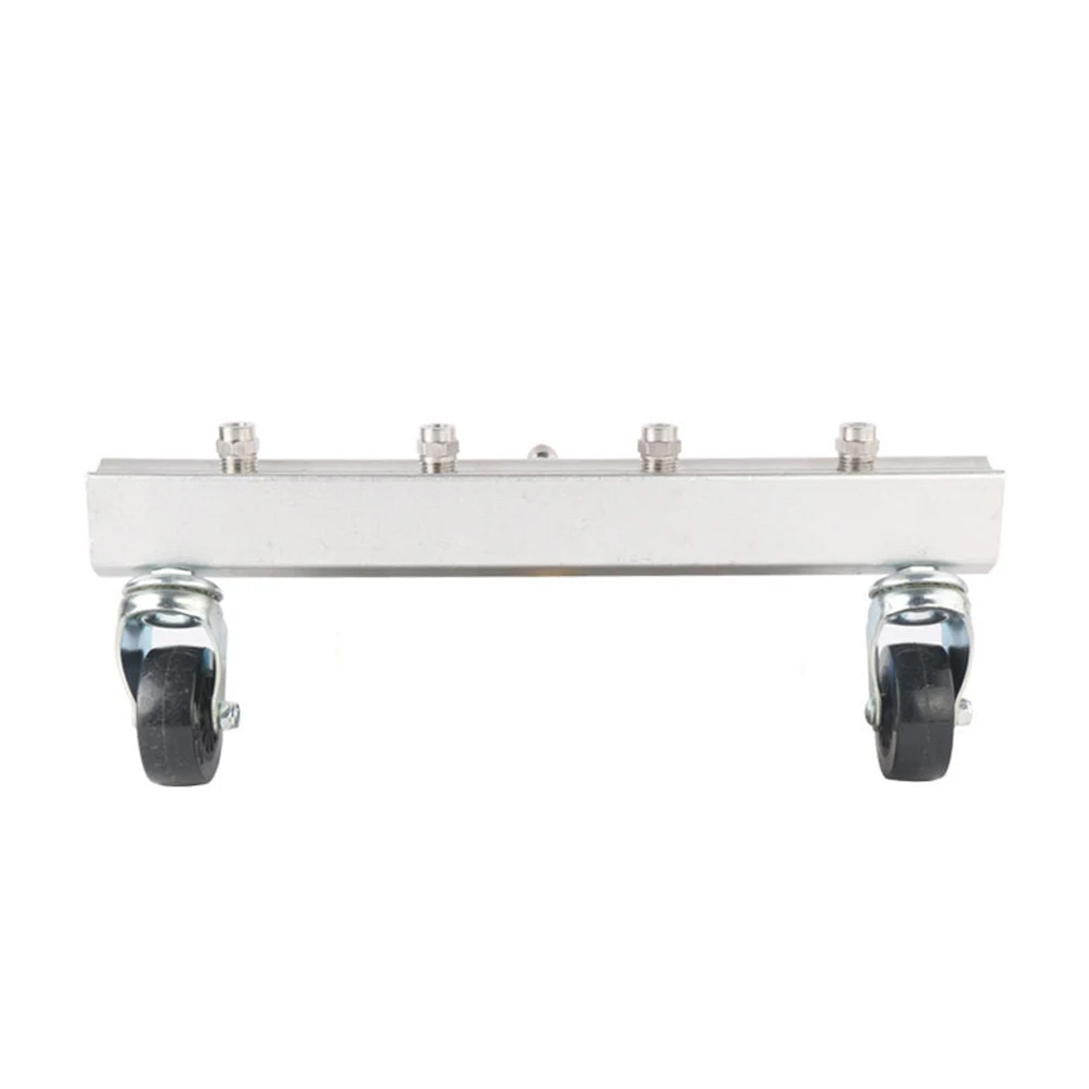 Stainless Steel High Pressure Car Washing Tool Cleaning Car Chassis Water Spray Ground Clean Tools with 4 Nozzles - Цвет: Type 1
