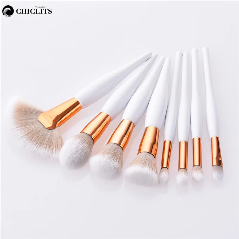 Набор кистей для макияжа brochas para maquillaje 8 шт./лот | Красота и здоровье