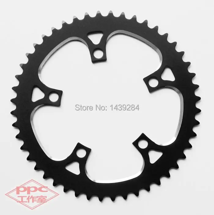 Vitesse Сверхлегкий алюминиевый 110BCD 39 Т 44 46 48 50 53 ЧПУ chainring crankset передние звездочки