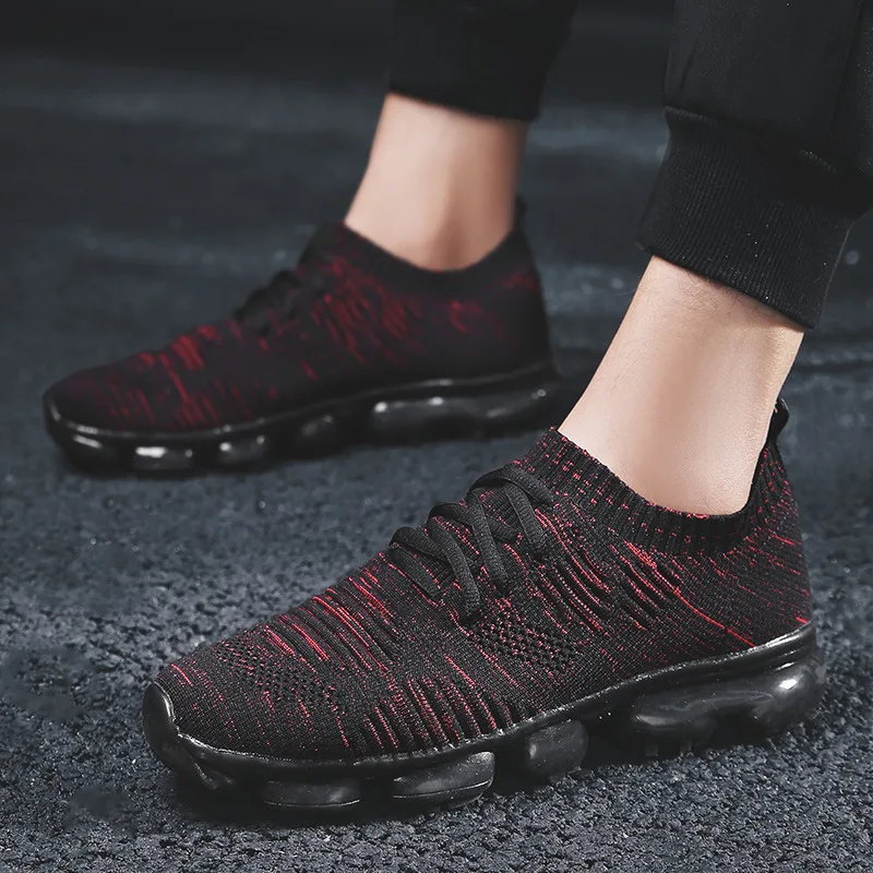 Мужская повседневная обувь из дышащего материала без шнуровки Tenis Masculino Adulto Chaussure