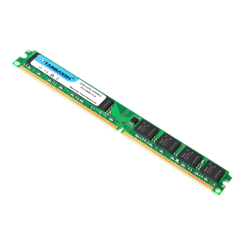 DDR2 4GB (2pcsX2GB) 2GB Ram 800Mhz PC2 6400U 240Pin 1 8 V CL6 настольная память TANBASSH|Оперативная память| |