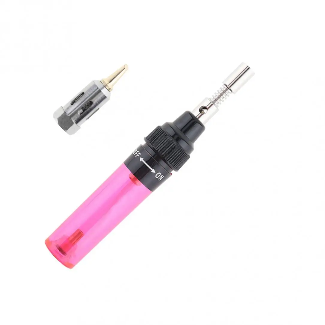 

3 In 1 Multi-function Portable Pen Type Gas Soldering Iron with 8ML Capacity and Horseshoe Iron Head for Soldering / Cutting