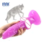 FAAK big Animal фаллоимитатор собаки завязанная присоска, волчий пенис интимные игрушки для женщин, недорогие секс-товары, Анальная пробка, лесбийский флирт, секс-шоп