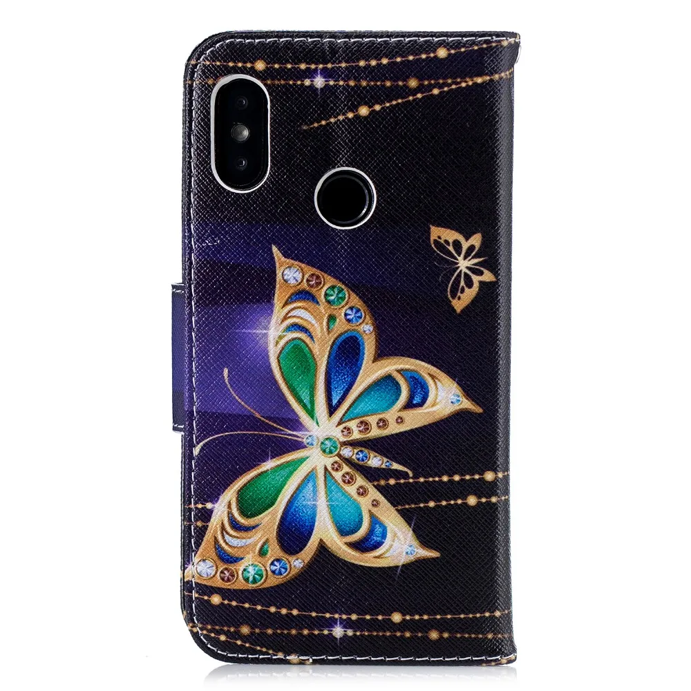 For fundas Xiaomi Redmi 6 Pro Case Cover coque 6A Redmi6A + Card Holders |