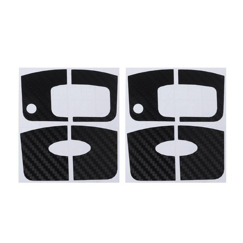 Наклейка на ключ от автомобиля из углеродного волокна для Ford Focus 2 3 2009 2012 Fiesta Ecosport